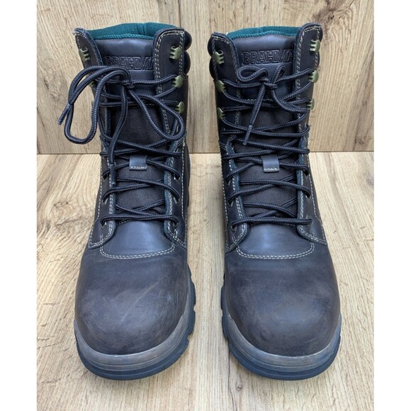Brahma Steel Toe Oil Resistant Black Work Boots Size 8 ASTM F2413-18 main image 13